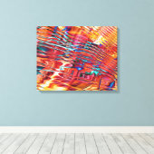 Sensusul 6 ummantelte Canvas Leinwanddruck (Insitu (Holzboden))