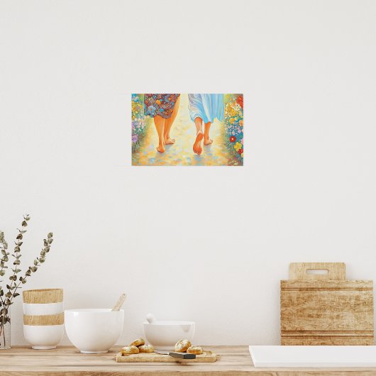 Sent into the Light Poster (Küche)