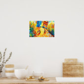 Sent Two by Two Poster (Küche)