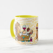 Senta badet gemütlich... tasse (Vorderseite Links)