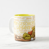 Senta - Buch /  Zweifarbige Tasse (Vorderseite Links)