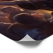 Sentaclouse-Wanddekor Poster (Ecke)