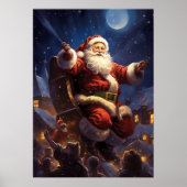 Sentaclouse-Wanddekor Poster (Vorne)