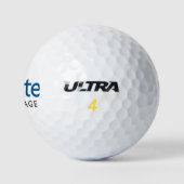 Sente Wilson Ultra 500 Distance Golf Ball (3 Pack) (Logo)