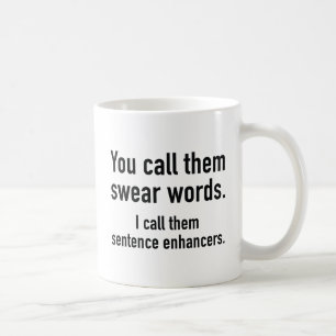 Sentence Enhancers Kaffeetasse
