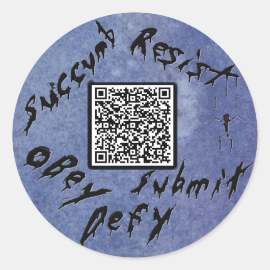 Sentiaverum QR Sticker 1 (Vorderseite)