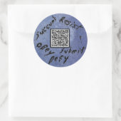 Sentiaverum QR Sticker 1 (Tasche)