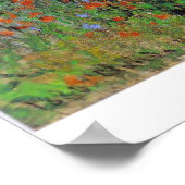 Sentier ile Saint-Martin 1880 von Claude Monet Poster (Ecke)