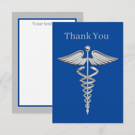 Sentiment Nurse Dankeskarte (Vorne/Hinten)