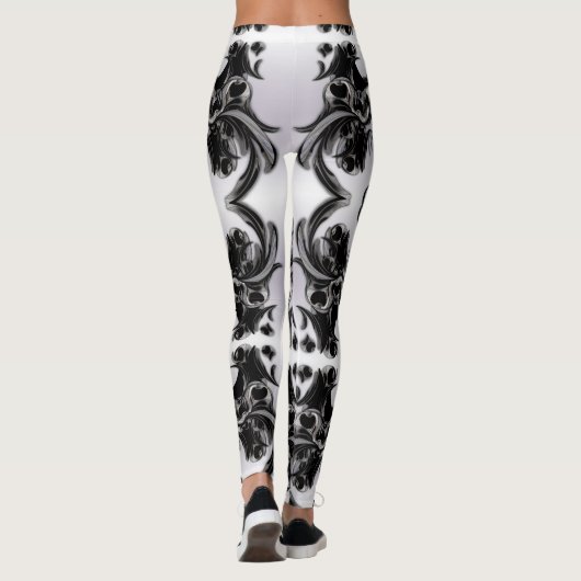 "Sentiment with Abstraction", Leggings der Frau (Rückseite)