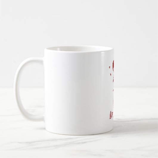 Sentimental and Love Line Art Illustrations Kaffeetasse (Links)