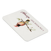 Sentimental bin ich bei dir immer Red Kardinal Magnet (Rechte Seite)