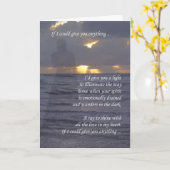 Sentimental Birthday Original Writing Karte (Gelbe Blume)