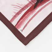 sentimental Ehefrau Husband Wortart Fleecedecke (Ecke)