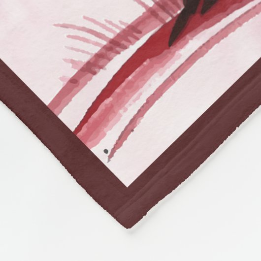 sentimental Ehefrau Husband Wortart Fleecedecke (Ecke)