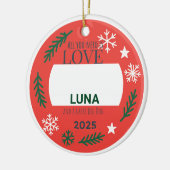 Sentimental Pet Ornament | All You Need is Love an (Links)