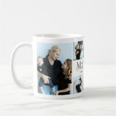Sentimental Photo Collage Mother Keepsake Kaffeetasse (Links)