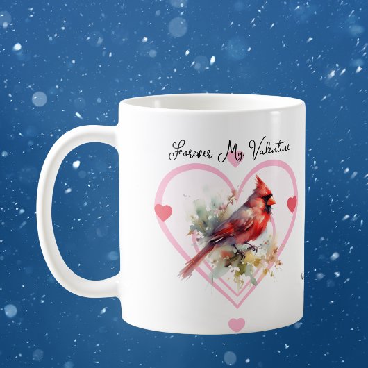 Sentimental Red FOREVER MEIN VALENTINE Kaffeetasse
