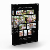 Sentimental Words 11 Foto Collage Schwarz (Links)