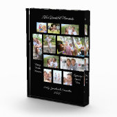 Sentimental Words 11 Foto Collage Schwarz (Rechts)