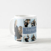Sentimentale Fotocollage Mama Andenken Kaffeetasse (Vorderseite Links)
