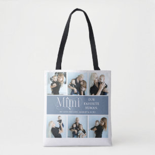 Sentimentale Fotocollage Mimi Andenken  Tasche