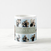 Sentimentale Fotocollage Mutter Andenken Kaffeetasse (Mittel)