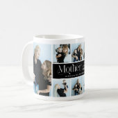 Sentimentale Fotocollage Mutter Andenken Kaffeetasse (Vorderseite Links)