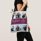 Sentimentale Fotocollage Mutter Andenken Tasche (Von Nahem)