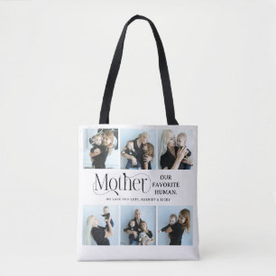 Sentimentale Fotocollage Mutter Andenken Tasche
