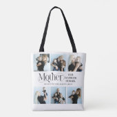 Sentimentale Fotocollage Mutter Andenken Tasche (Rückseite)