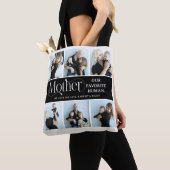 Sentimentale Fotocollage Mutter Andenken Tasche (Von Nahem)