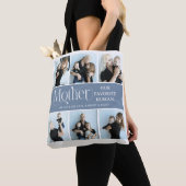 Sentimentale Fotocollage Muttis Andenken  Tasche (Von Nahem)