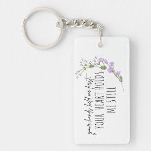 Sentimentales Muttertags-Blumengeschenk Schlüsselanhänger