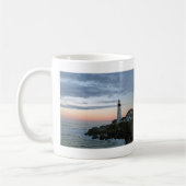 Sentinal am Sonnenuntergang Kaffeetasse (Links)