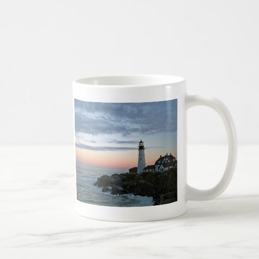 Sentinal am Sonnenuntergang Kaffeetasse (Rechts)