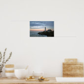 Sentinal bei Sunset, Portland Head Lighthouse Poster (Küche)