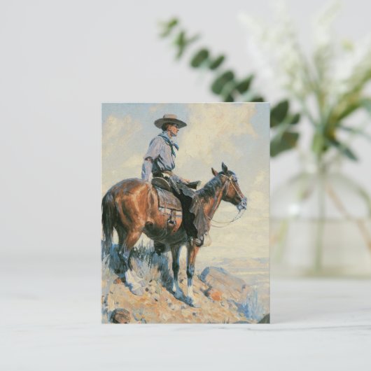 Sentinel der Ebenen Postkarte (Stehend Vorderseite)