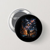Sentinel of the Star Gate Button (Vorne & Hinten)