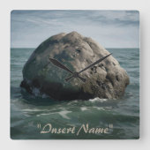 Sentinel Quadratische Wanduhr (Vorderseite)