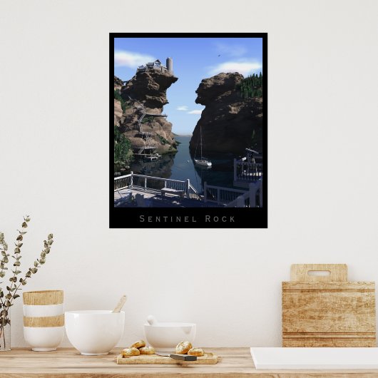 Sentinel Rock Poster (Küche)