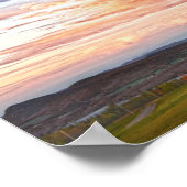 Sentinel Rock Sunset, Vermont Poster (Ecke)