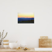 Sentinel Rock Vermont Sunset Poster (Küche)