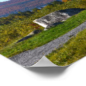 Sentinel Rock, Westmore, Vermont Poster (Ecke)