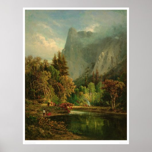 Sentinel Rock, Yosemite, Kalifornien (0797A) Poster (Vorne)