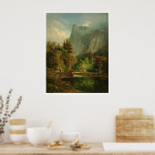 Sentinel Rock, Yosemite, Kalifornien (0797A) Poster (Küche)