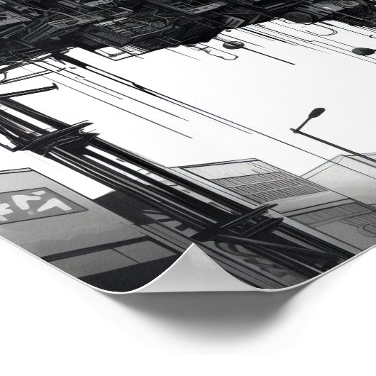 Sentinel von morgen: Künftige Überwachungskamera P Poster (Ecke)