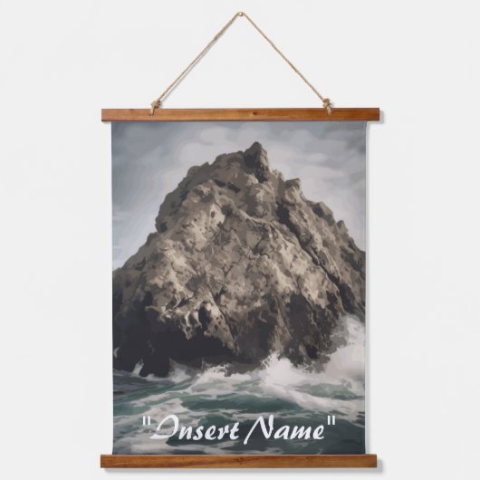 Sentinel Wandteppich Mit Holzrahmen (Vorderseite)