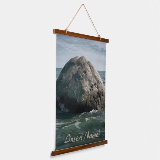 Sentinel Wandteppich Mit Holzrahmen (Gewinkelt)