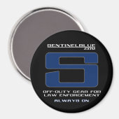 SENTINELBLUE Magnet (Vorderseite/Rückseite)